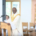 Presiding Bishop Michael Curry at St David's, Bean Blossom
